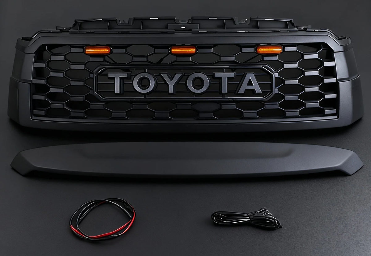 2008-2021 Toyota Sequoia TRD PRO style grille with LED