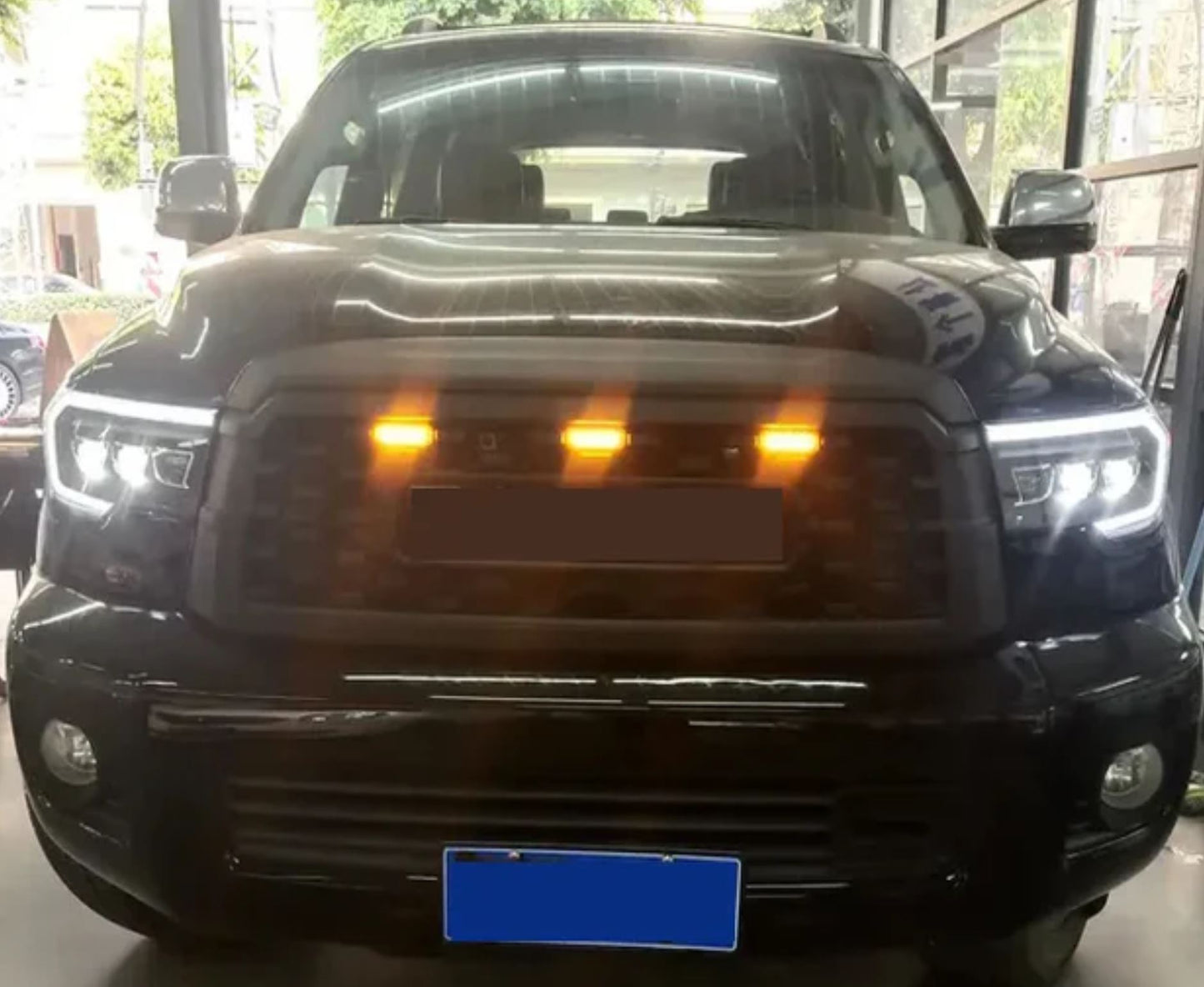 2008-2021 Toyota Sequoia TRD PRO Style Grille with LED