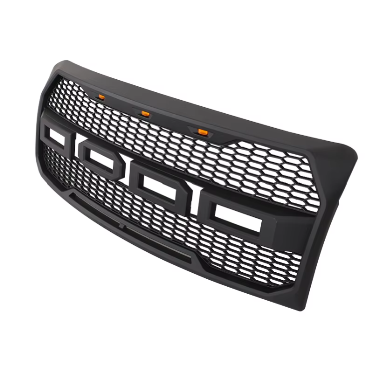 Raptor style grille with LEDs for the 2009 to 2014 Ford F-150