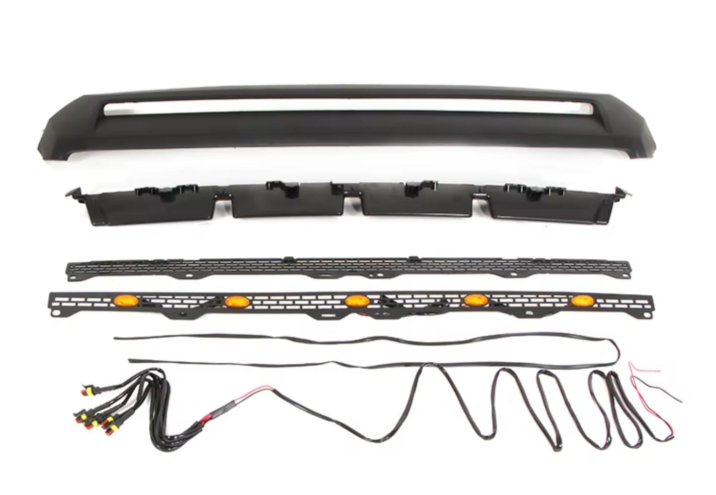 2014-2021 Toyota TUNDRA HOOD SCOOP MESH VENT GRILLE WITH LEDS