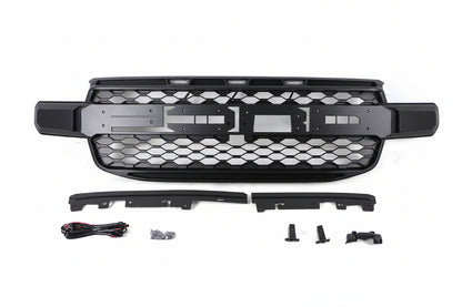 Raptor style grille with LEDs for the 2024 to 2026 Ford Ranger