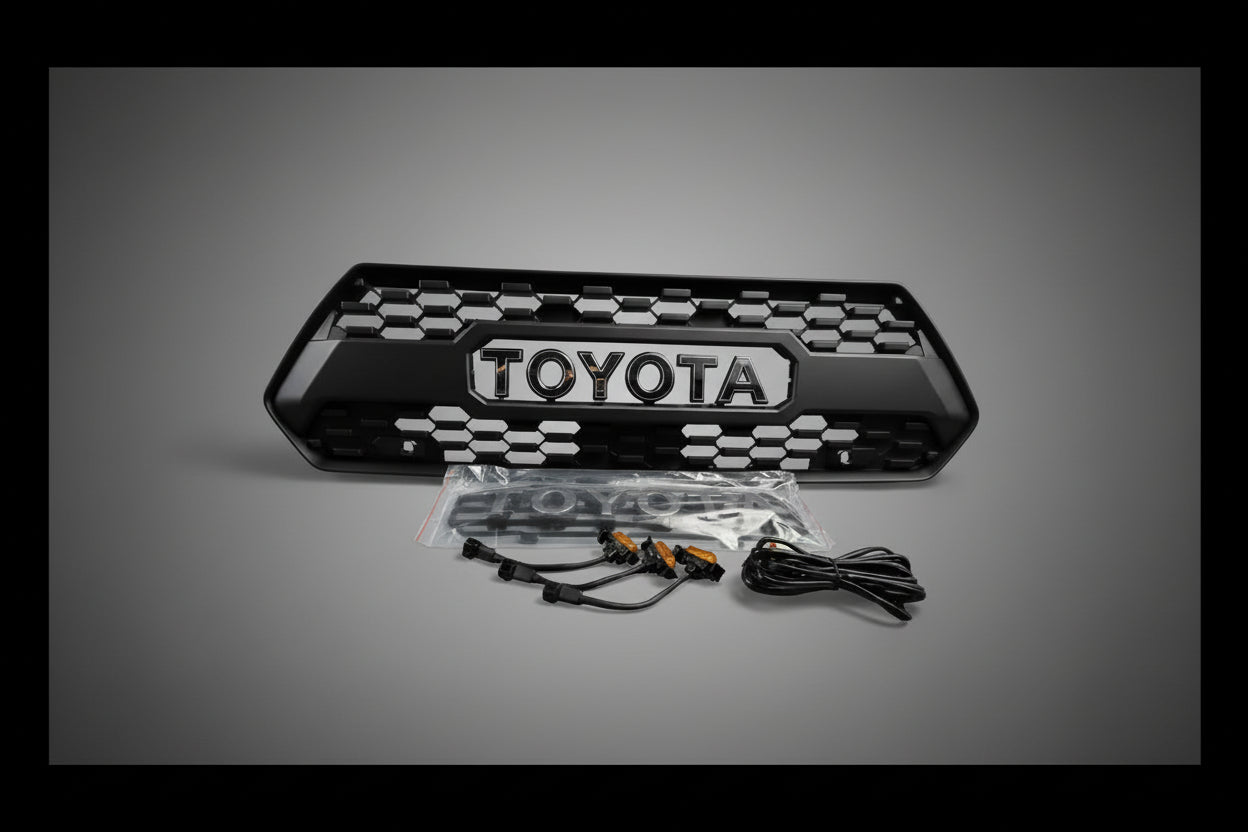 2019-2025 Toyota RAV4 TRD PRO Style Grille Trail/Adventure and TRD Offroad only