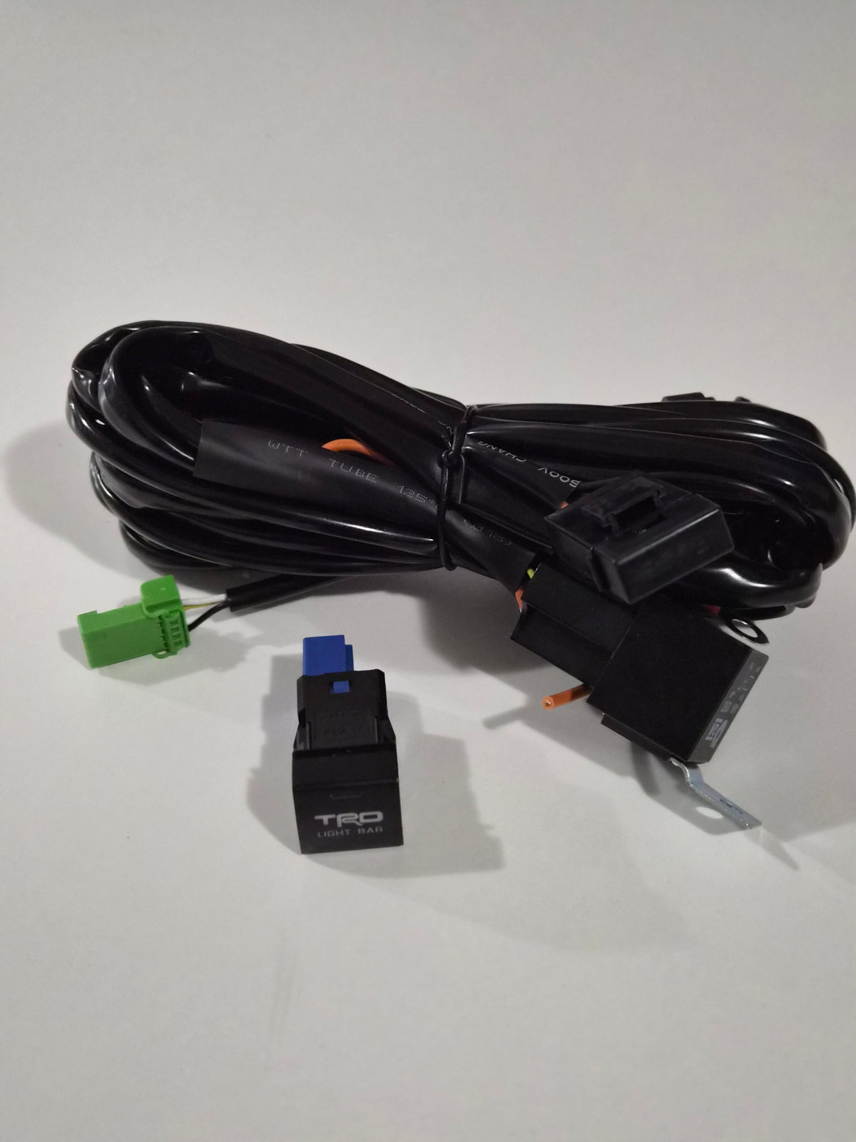 TRD Pro light bar wiring harness kit with OEM-style illuminated switch