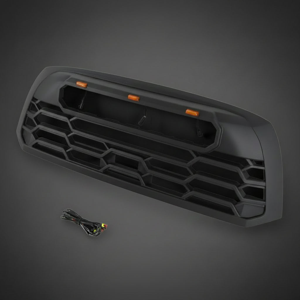 2007-2014 Toyota Tundra TRD PRO style grille with LED light bar